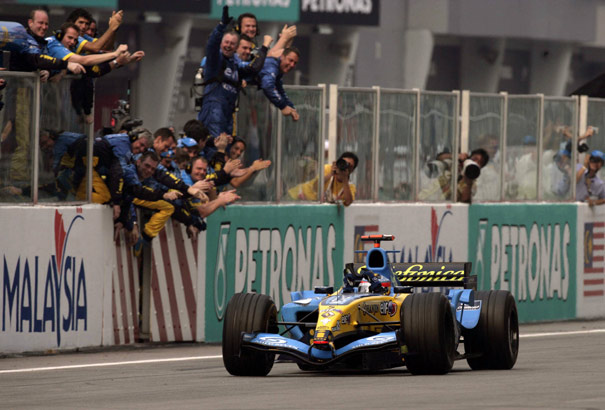 Una mirada al pasado: Fernando Alonso, campeón del mundo de F1 2005