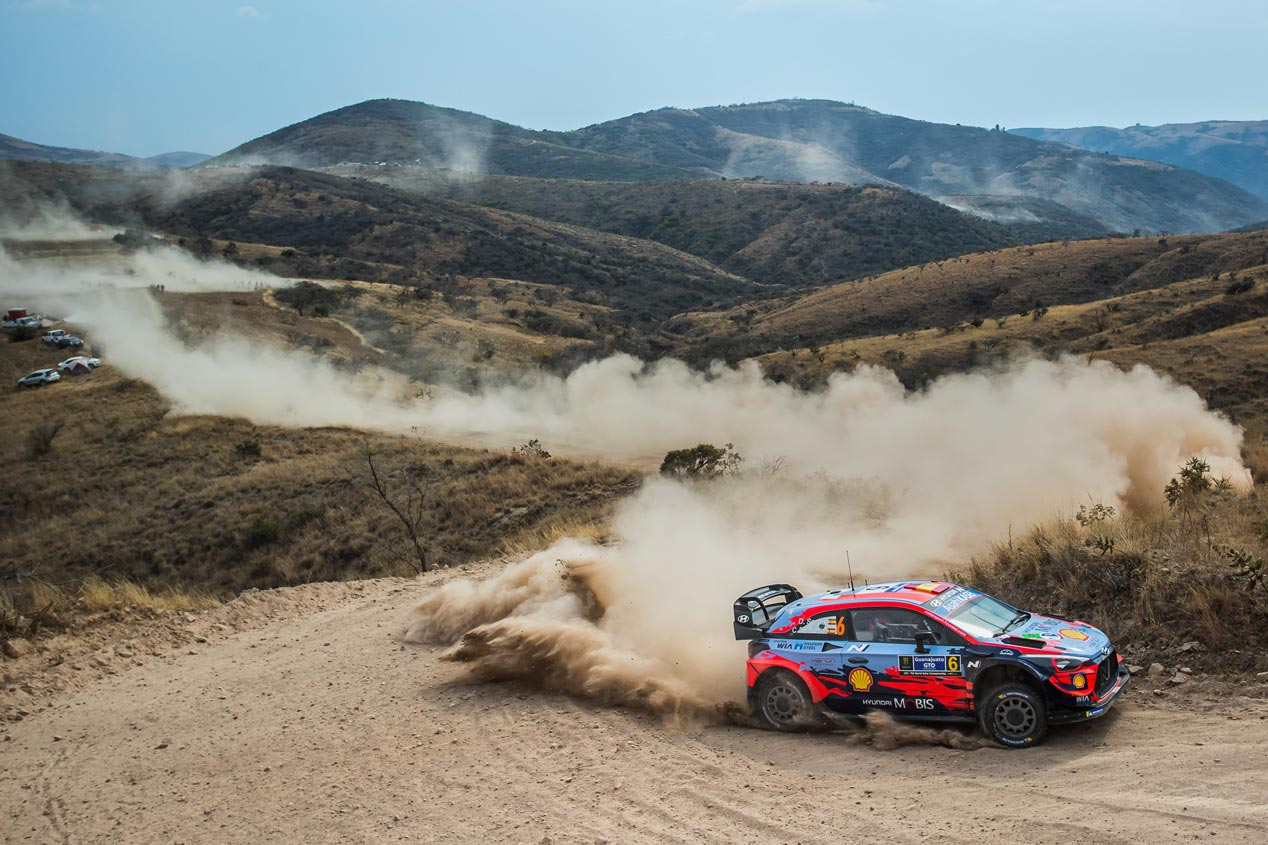 Dani Sordo, en el Rally de México 2020