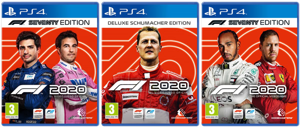 Nuevos detalles del nuevo videojuego F1 2020, con Carlos Sainz en portada