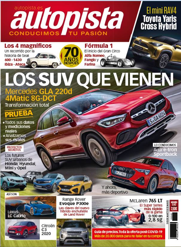 Revista Autopista 3142, ya a la venta: nuevos Opel Mokka, Hyundai Kona, Honda Jazz…