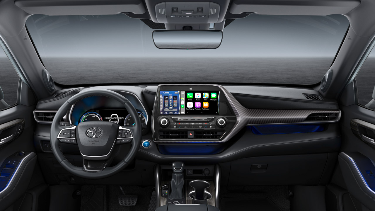 Toyota Highlander Electric Hybrid: el nuevo gran SUV llegará en 2021