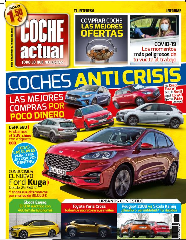 Revista Coche Actual 1522, ya a la venta: los mejores coches anticrisis, al detalle