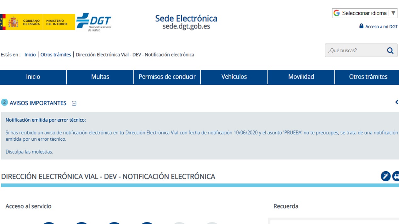 Estos son los nuevos importantes documentos que la DGT te enviará por correo o email