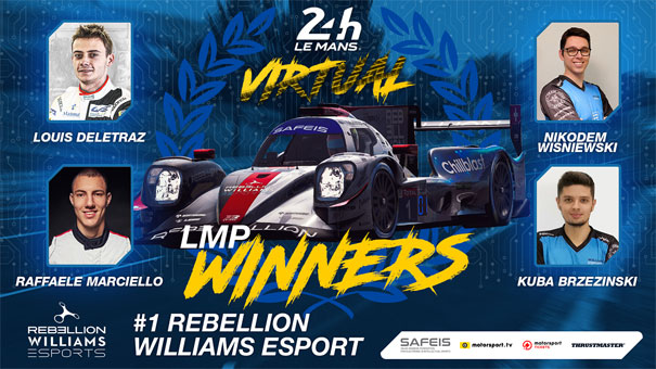 Así fueron las 24 Horas de Le Mans 2020 virtuales, con pódium español