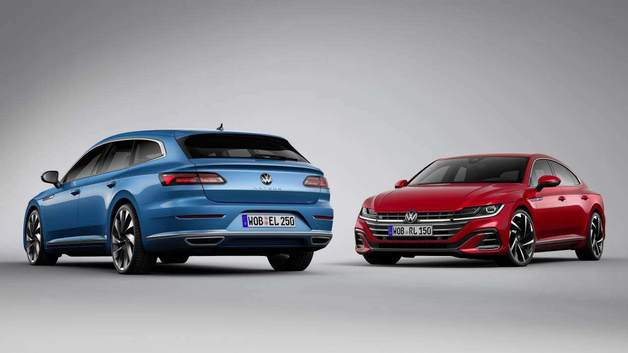 VW Arteon y Arteon Shooting Brake 2020: todas las fotos y datos oficiales de las nuevas berlinas