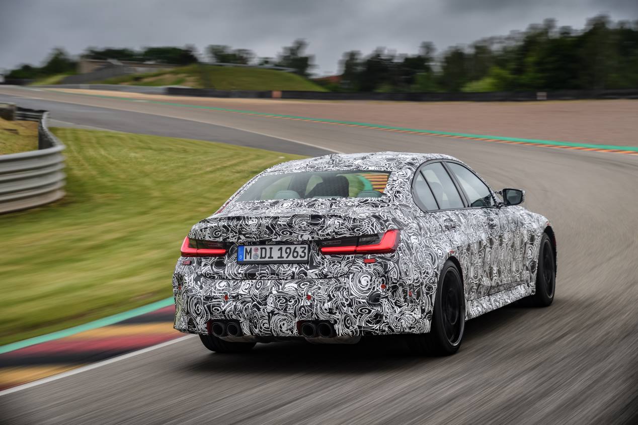 BMW M3 y M4 Coupé 2021: los nuevos deportivos ya ruedan en circuito