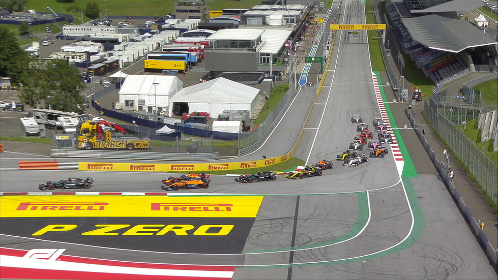 GP de Estiria de F1: doblete para Mercedes, vuelta rápida para Sainz