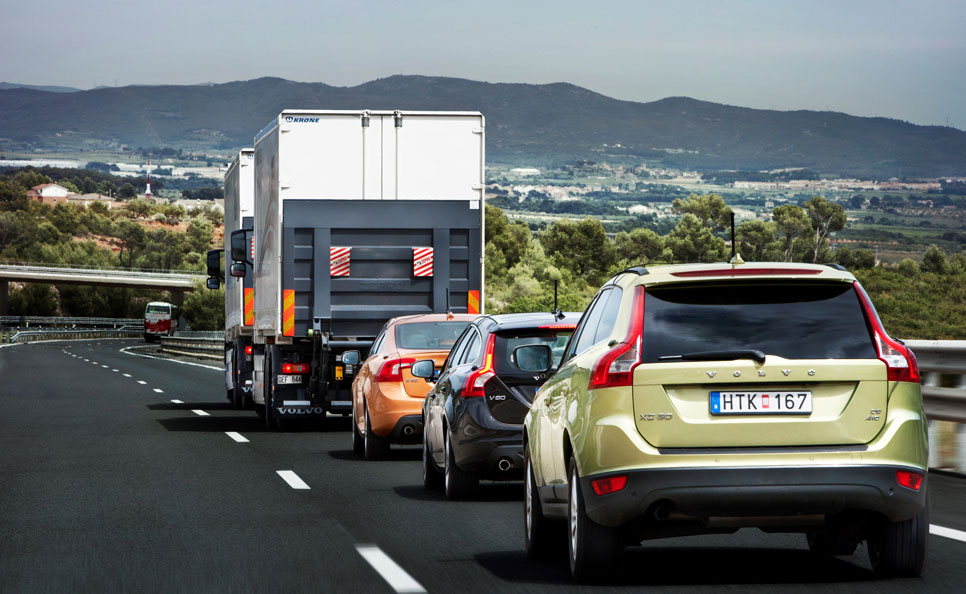 Circulación autónoma en convoy