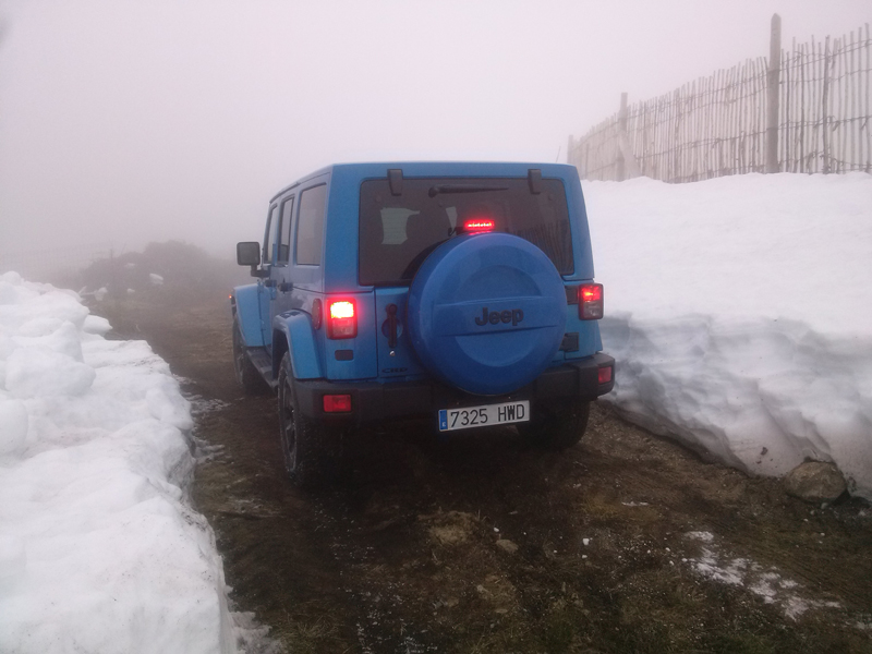 Jeep Wrangler Polar prueba 4x4