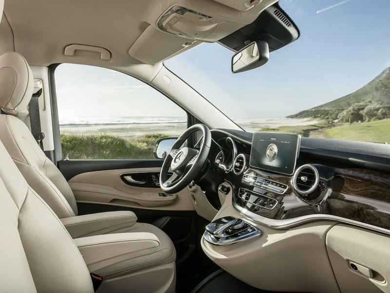 Mercedes Clase V interior