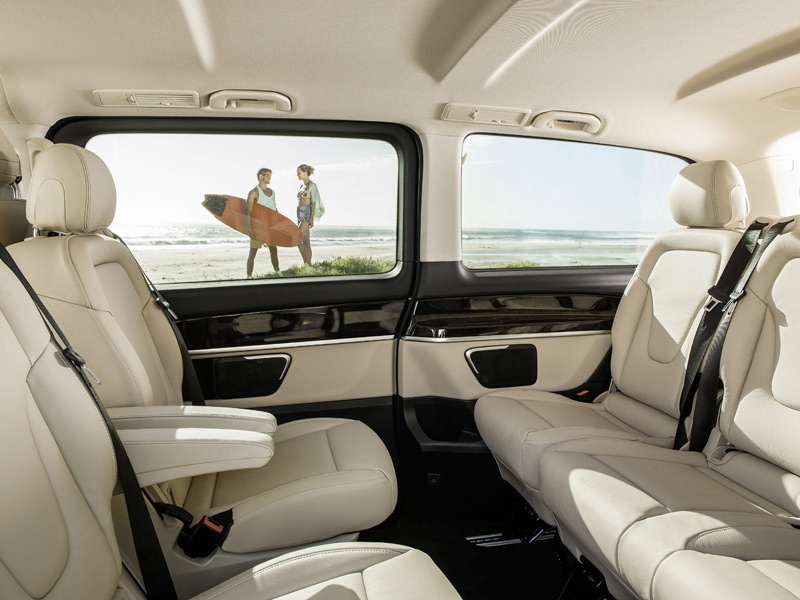 Mercedes Clase V interior