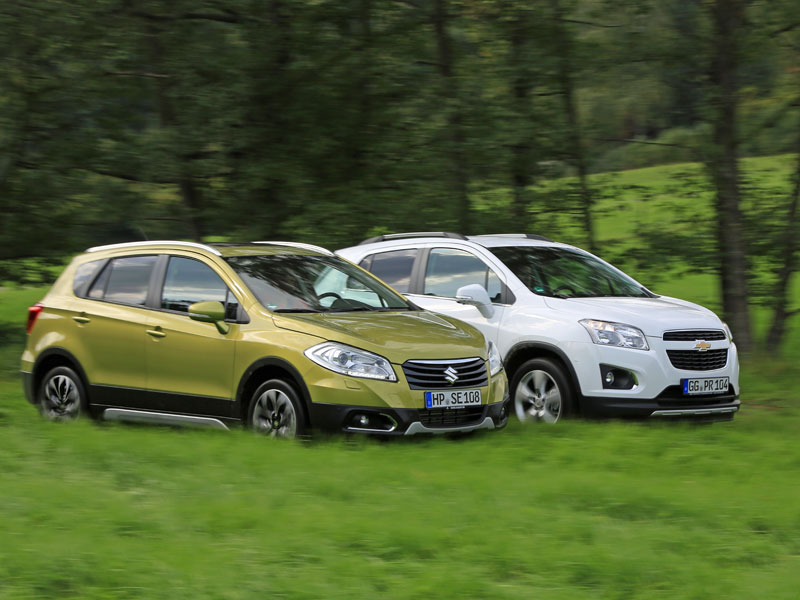 Comparativa: Chevrolet Trax 1.7 Diesel AWD vs Suzuki S-Cross 1.6 DDiS