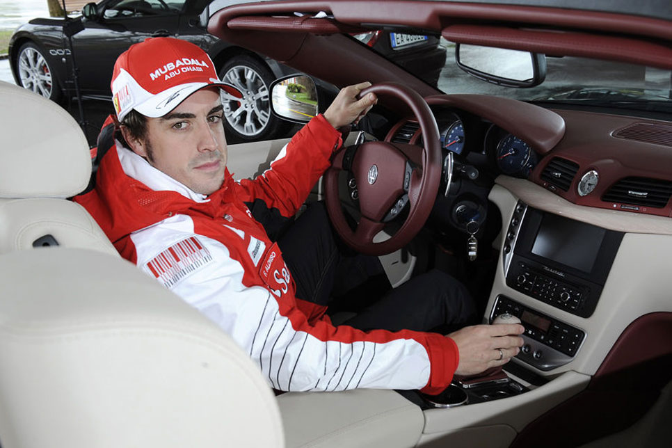 Maserati GranCabrio de Fernando Alonso