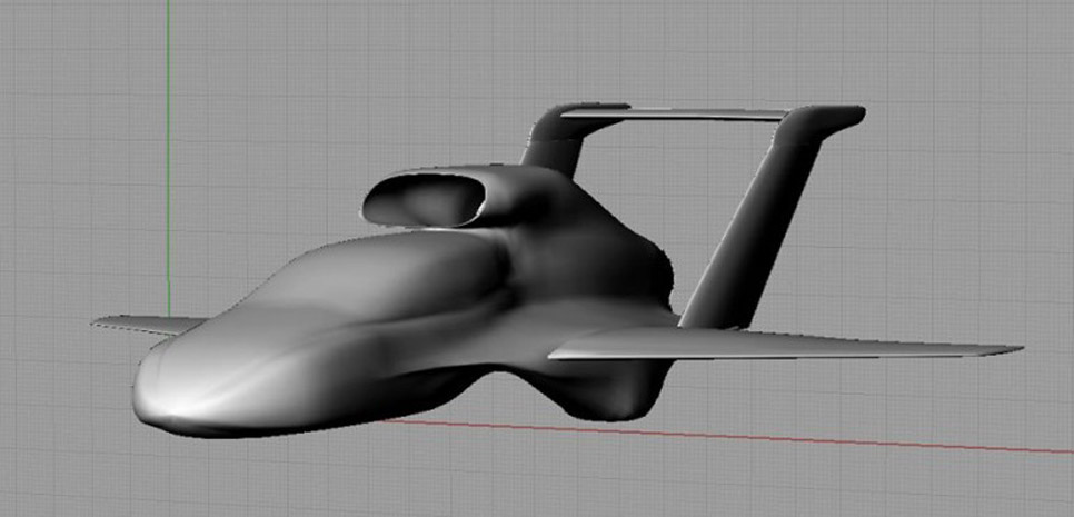 GF7, el coche volador