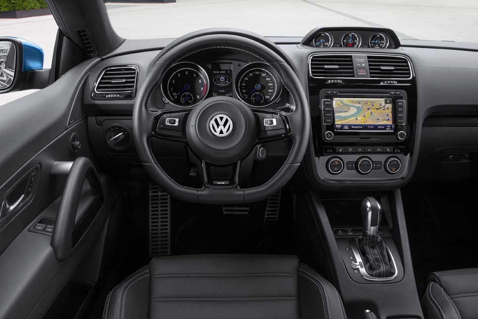 Interior Volkswagen Scirocco 2014