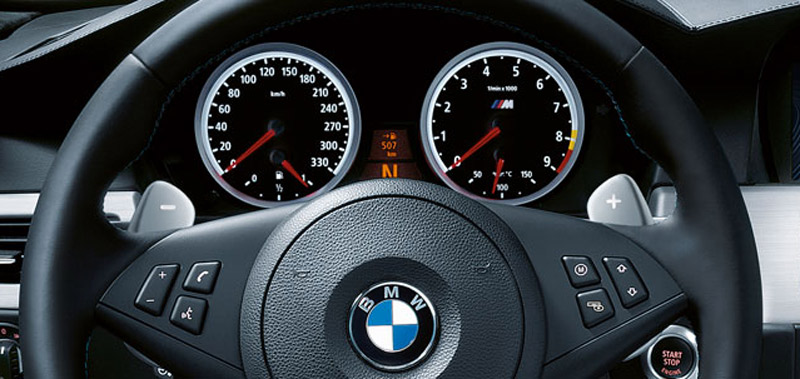 Levas volante cambio automátivo BMW