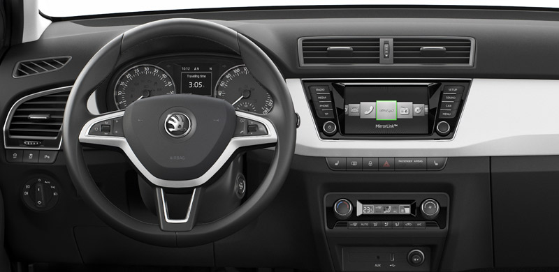 Skoda Fabia III interior