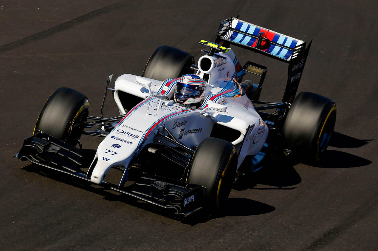Bottas en el GP de Rusia 2014
