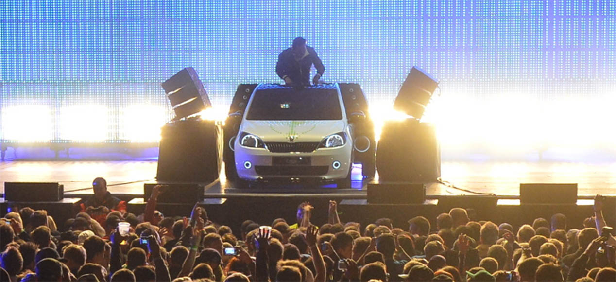 Skoda Citigo Dj Car de Dj Tiesto