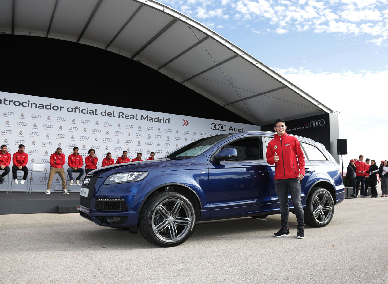James, Audi Real Madrid