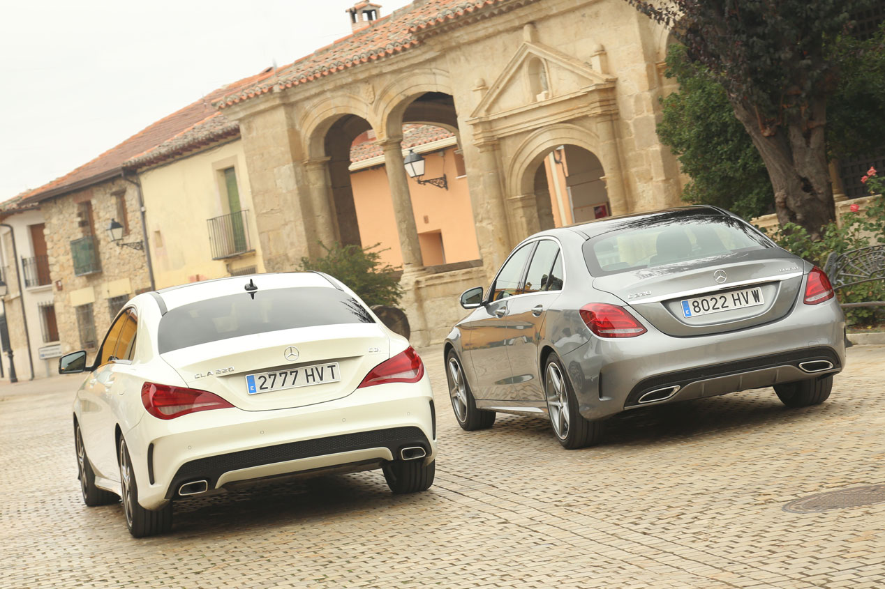 Mercedes CLA 220 CDI vs Mercedes C 220 BlueTEC