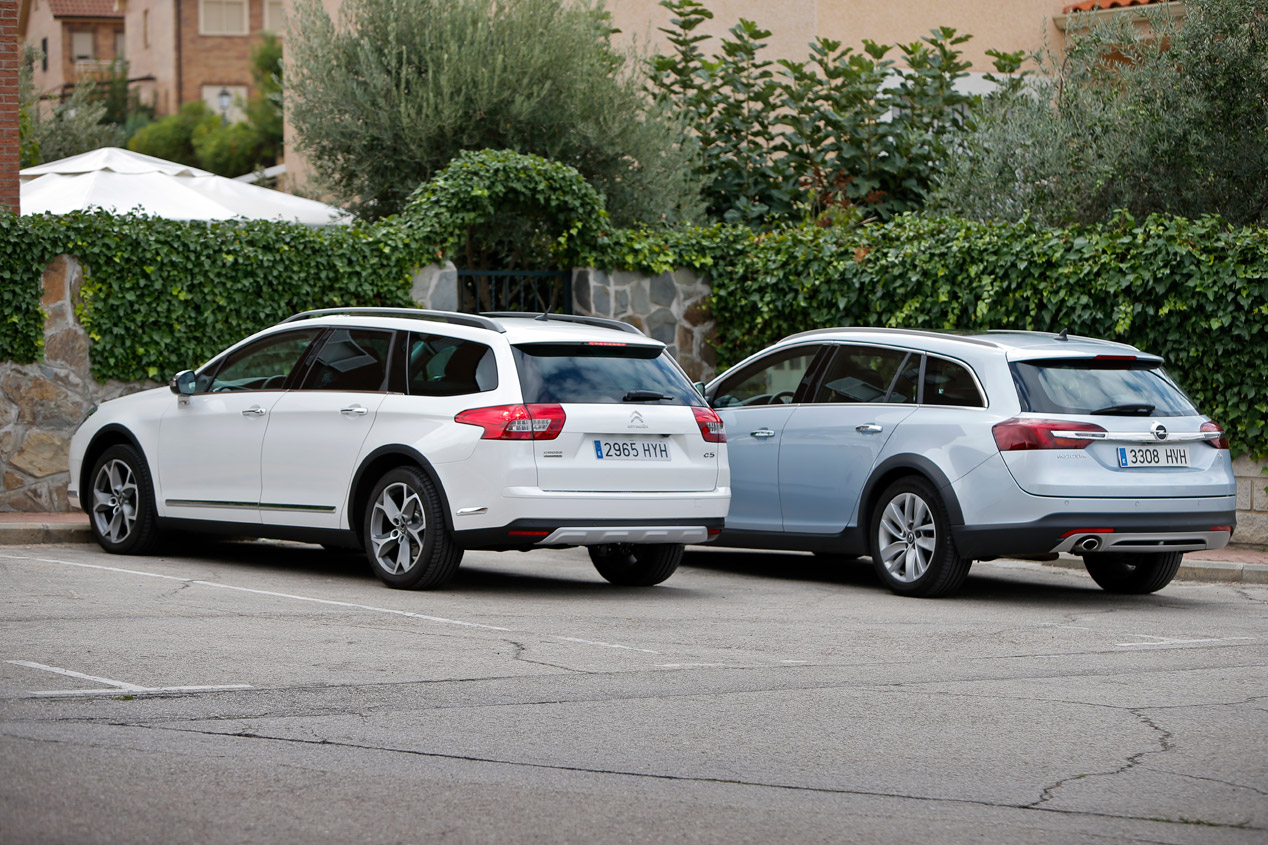 Comparativa: Citroën C5 HDI 160 Crosstourer vs Opel Insignia 2.0 CDTI 163 Country Tourer 4x4