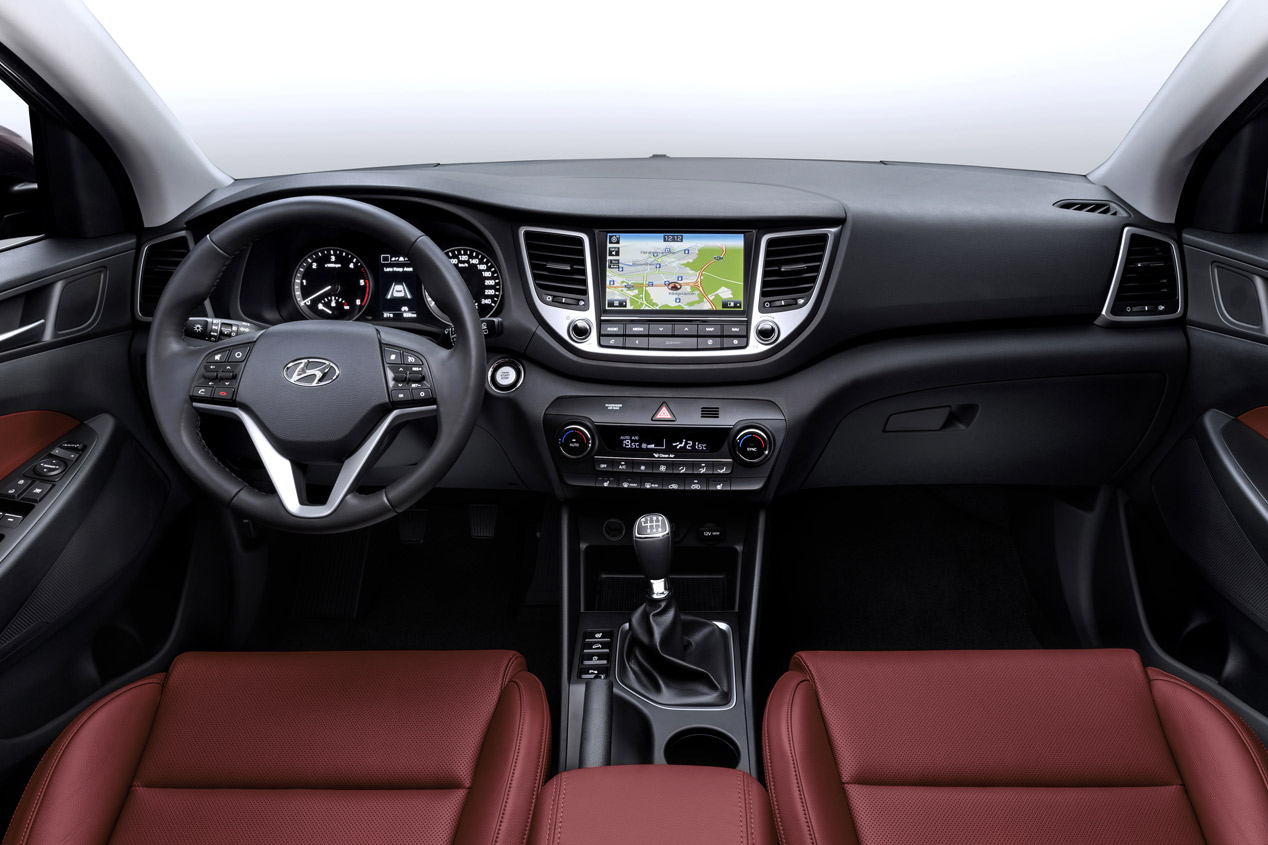 Interior Hyundai Tucson 2015