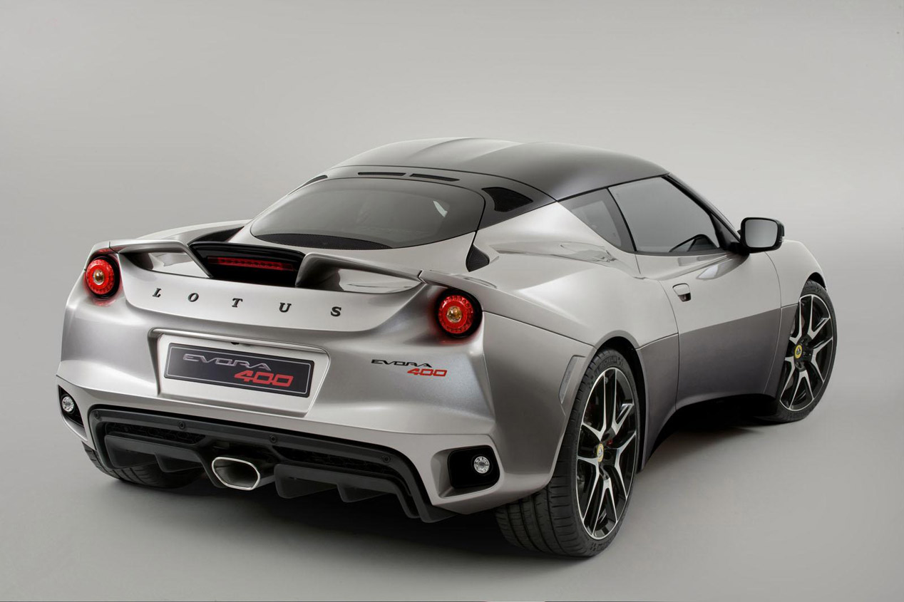 Lotus Evora 400 vista trasera