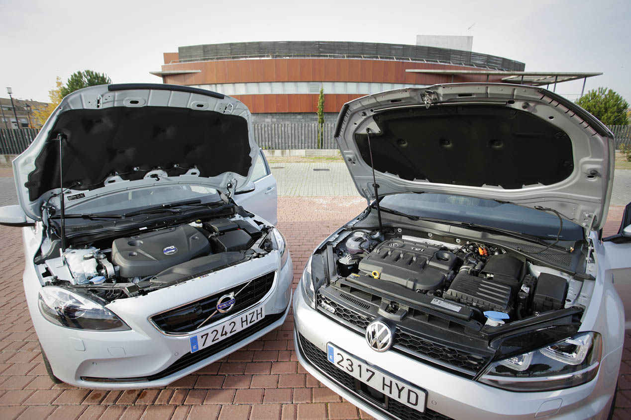 Comparativa: Volkswagen Golf GTD vs Volvo V40 D4, los anti GTi