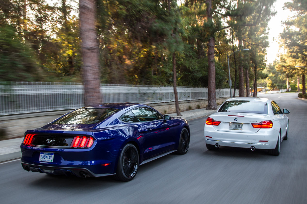 Ford Mustang vs BMW Serie 4