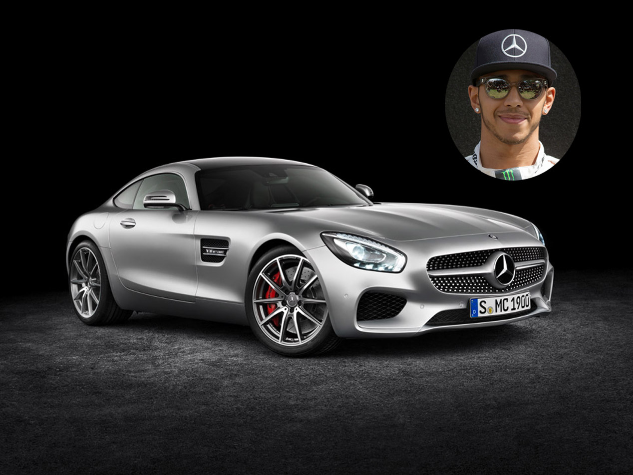 Lewis Hamilton: Mercedes AMG GT S