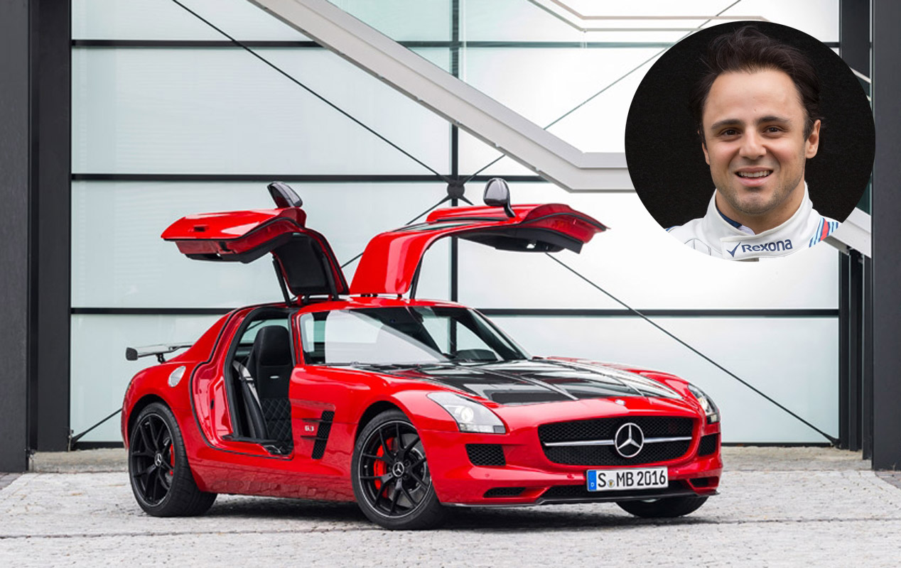 Felipe Massa: Mercedes SLS AMG