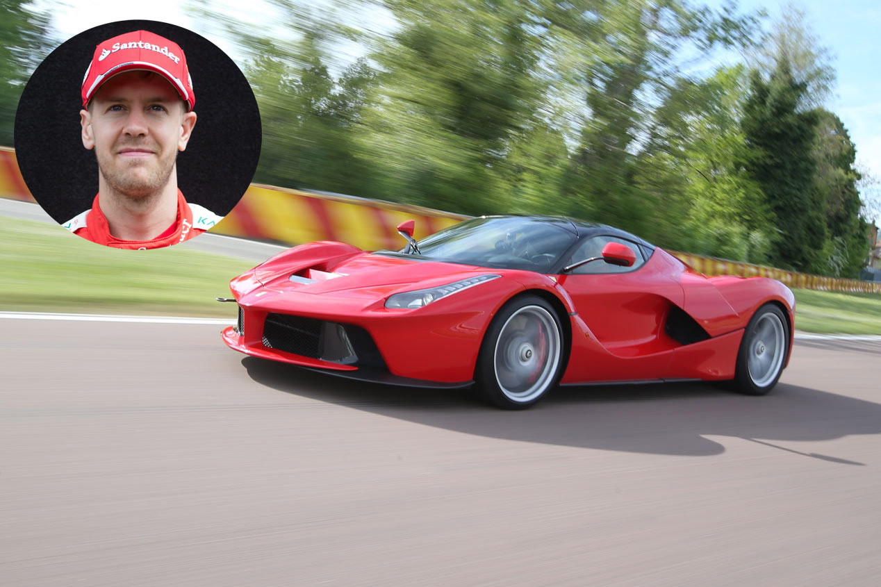 Sebastian Vettel: Ferrari LaFerrari