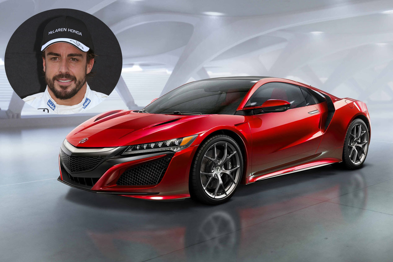 Fernando Alonso: Honda NSX