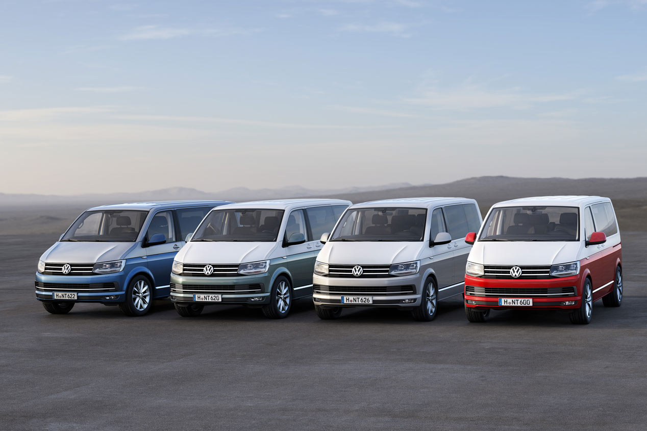 VW T6, gama