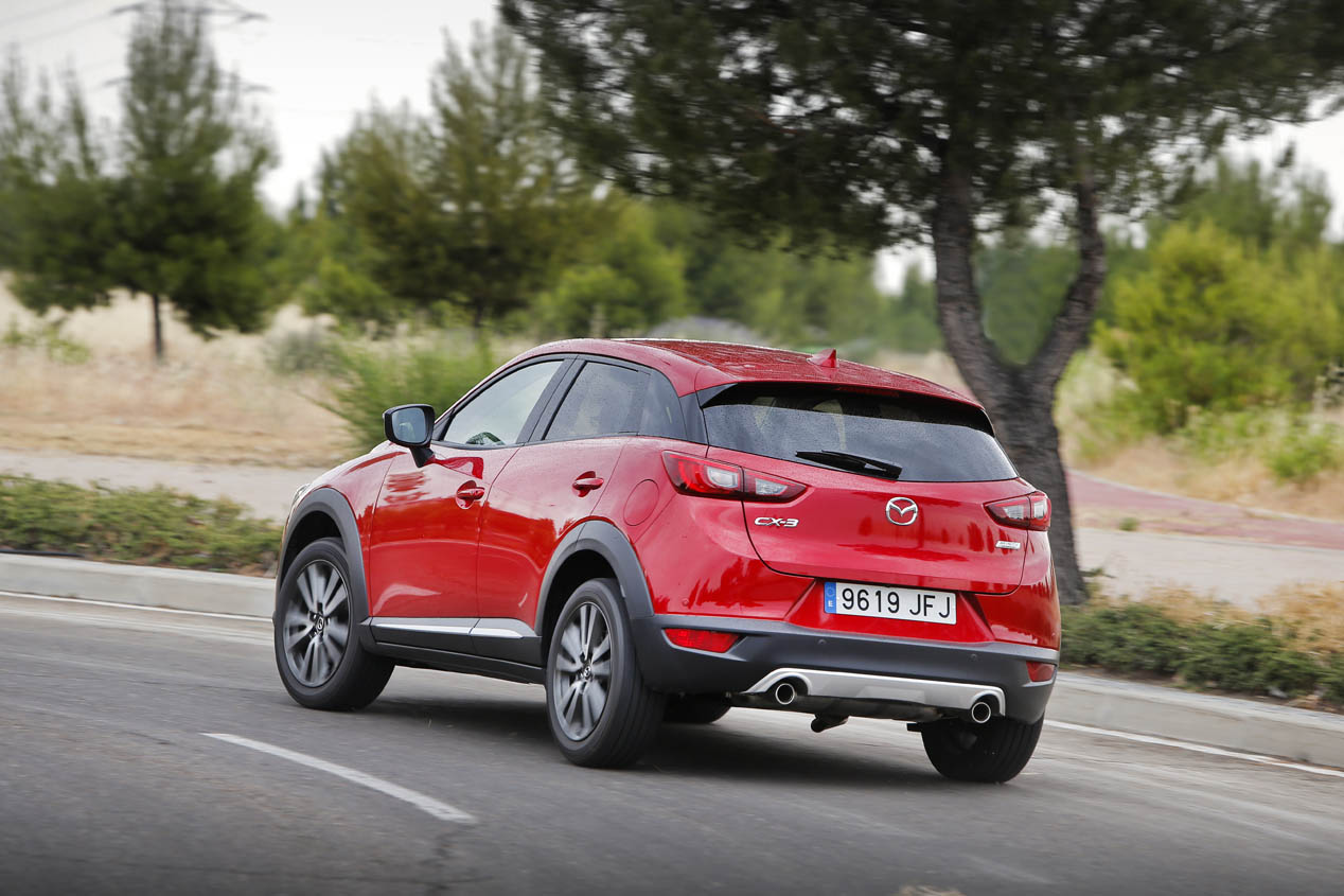 Prueba: Mazda CX-3 1.5 Skyactiv-D 2WD, hermano menor