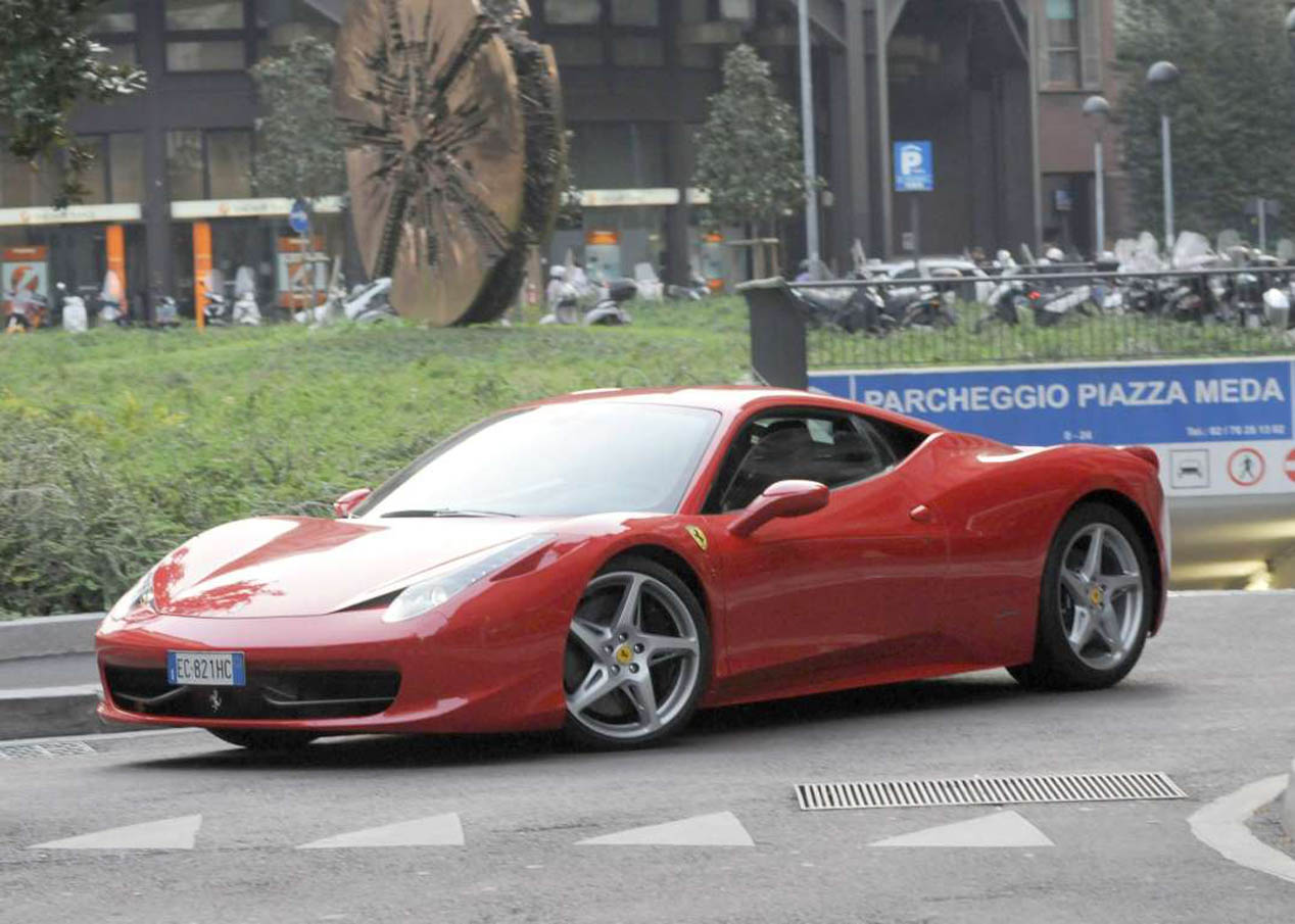 Ferrari 458 Italia de Mario Balotelli