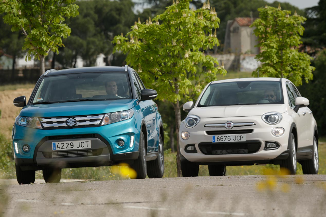 Suzuki Vitara contra Fiat 500X