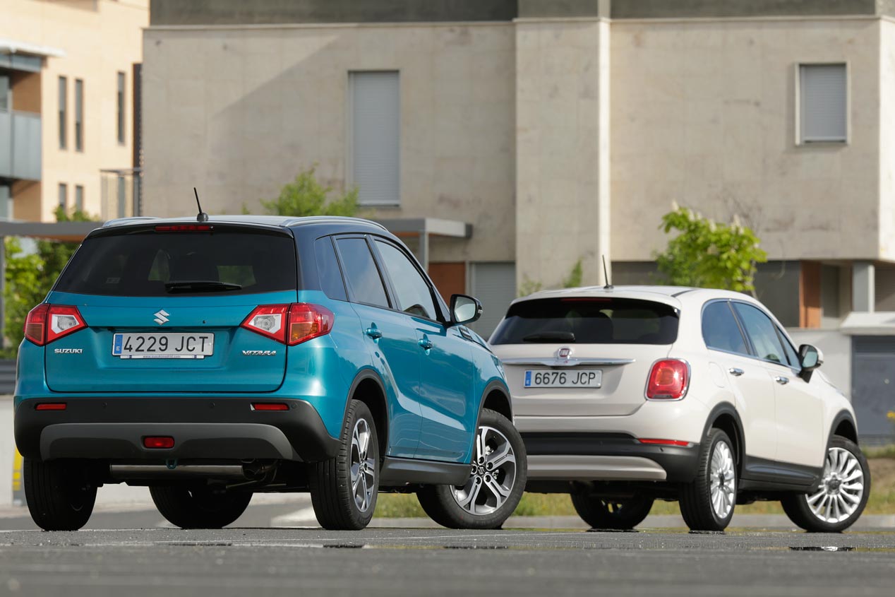 Suzuki Vitara contra Fiat 500X