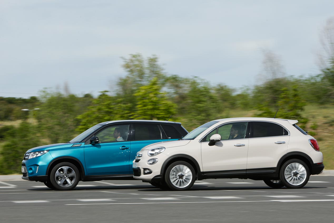 Suzuki Vitara contra Fiat 500X
