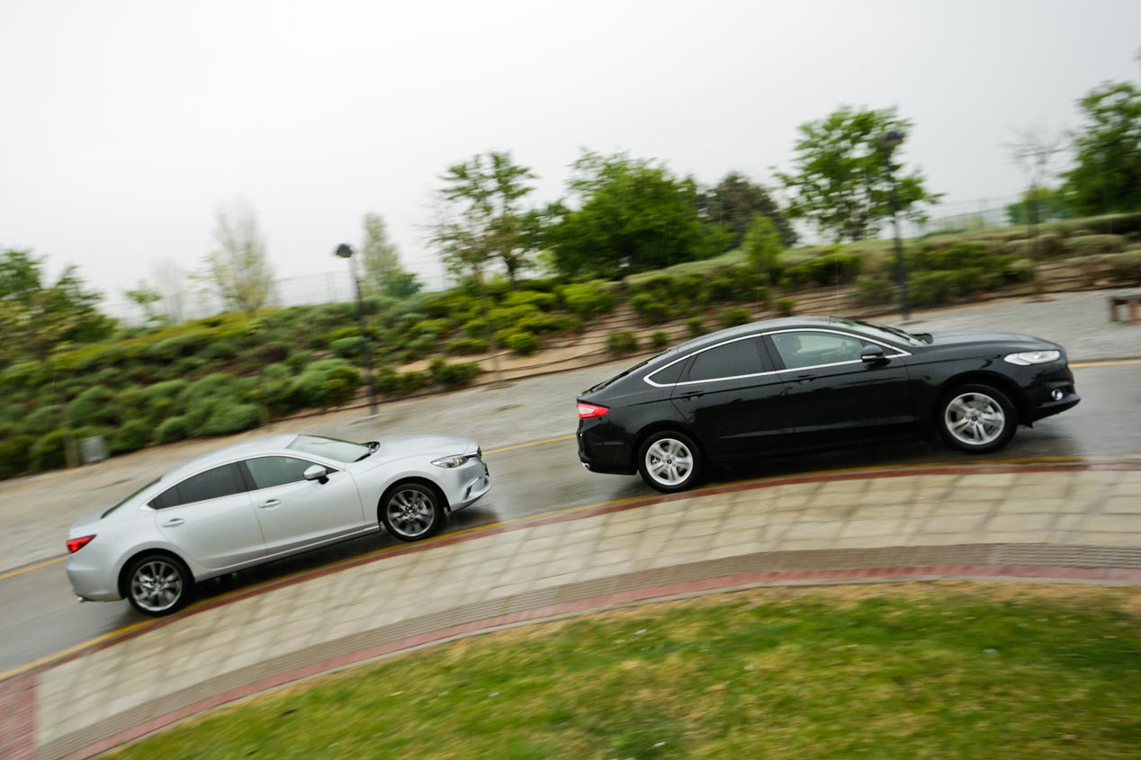 Ford Mondeo 2.0 TDCI 180 CV contra Mazda 6 2.2 Skyactiv-D 175