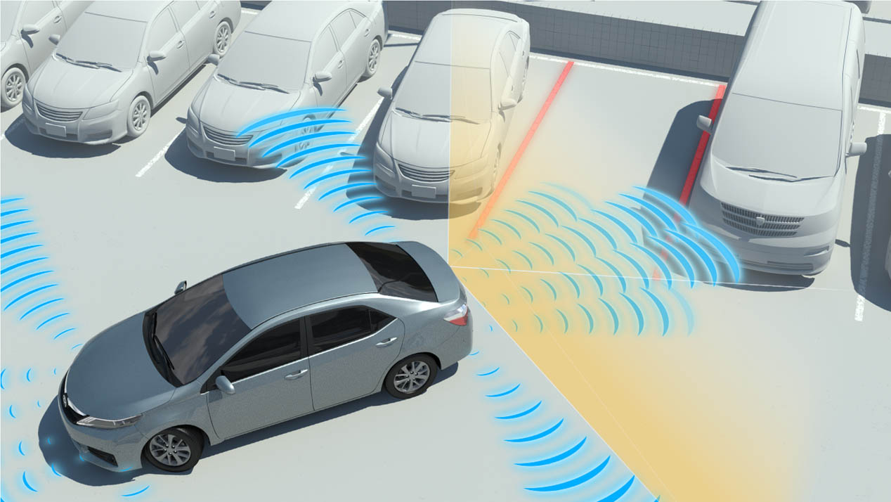 Sistema de detección de obstáculos en el coche