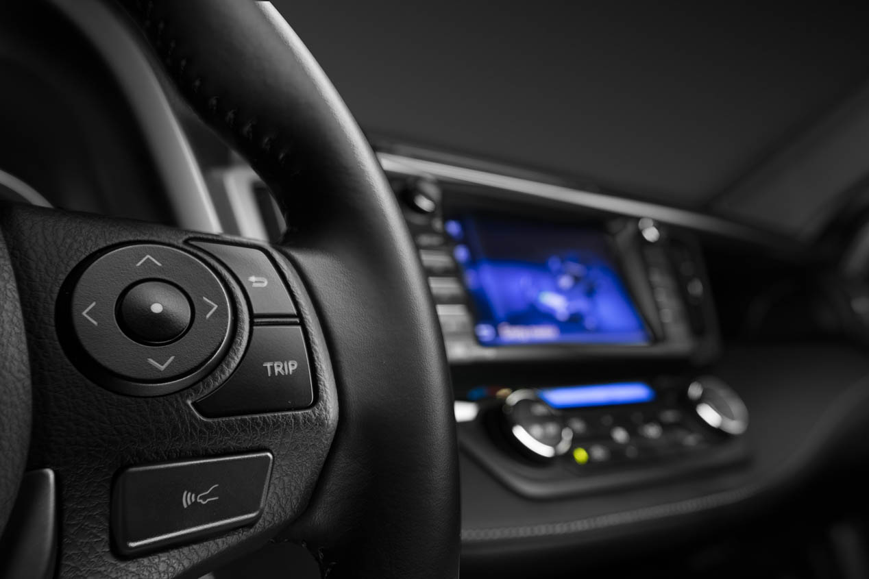 Interior del Toyota RAV4 2016
