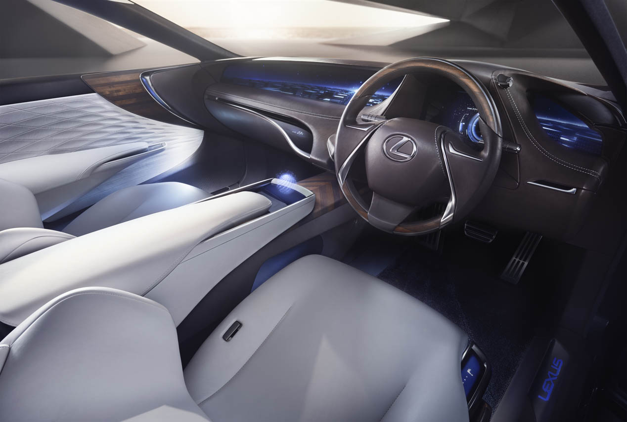 Interior del Lexus LF-FC Concept