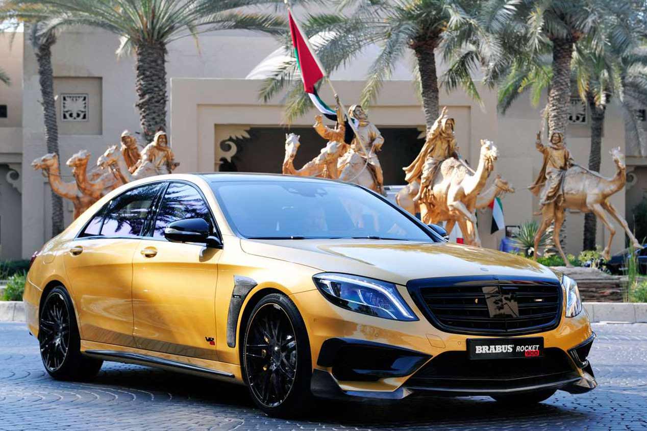 Brabus Rocket Gold Edition