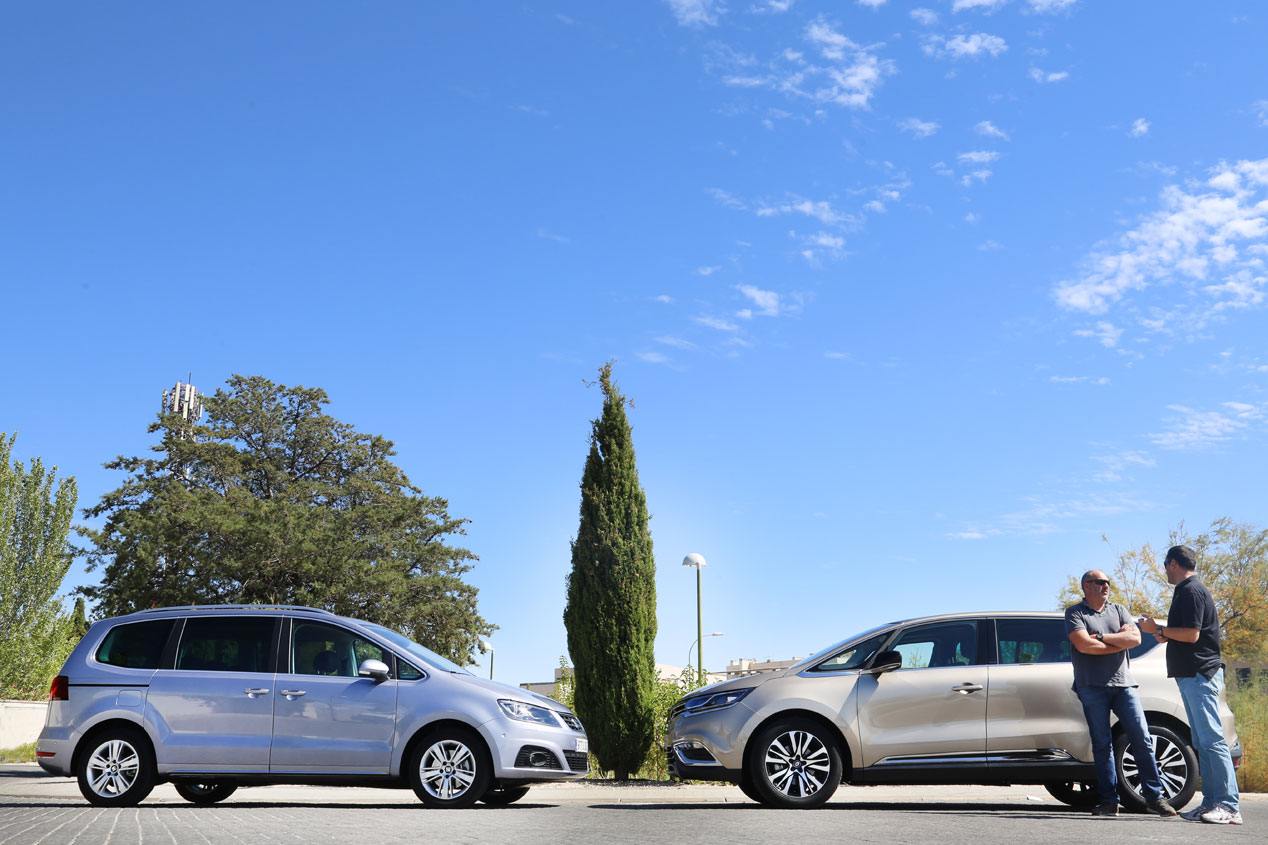 Renault Espace vs Seat Alhambra