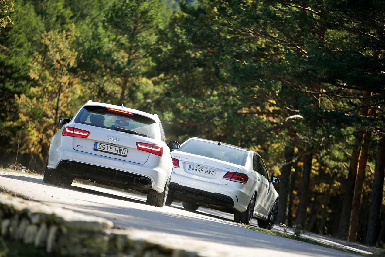 Audi RS6 Avant vs Mercedes E63 AMG 4Matic