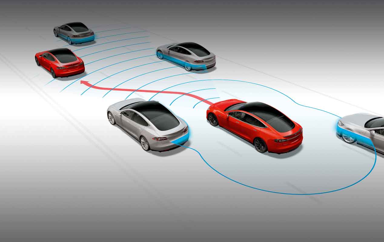 Tesla Model S. Conducción automática Autopilot 