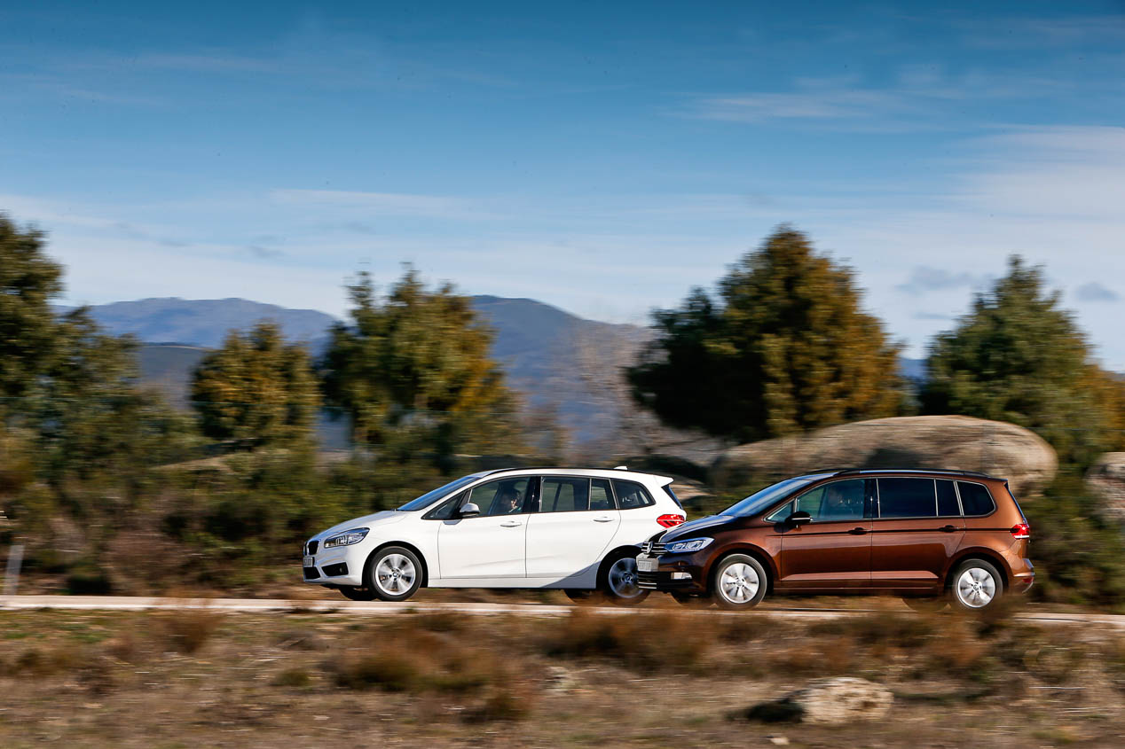 BMW 216d Gran Tourer vs Volkswagen Touran