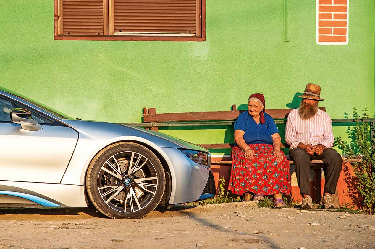 BMW i8 por Rumania